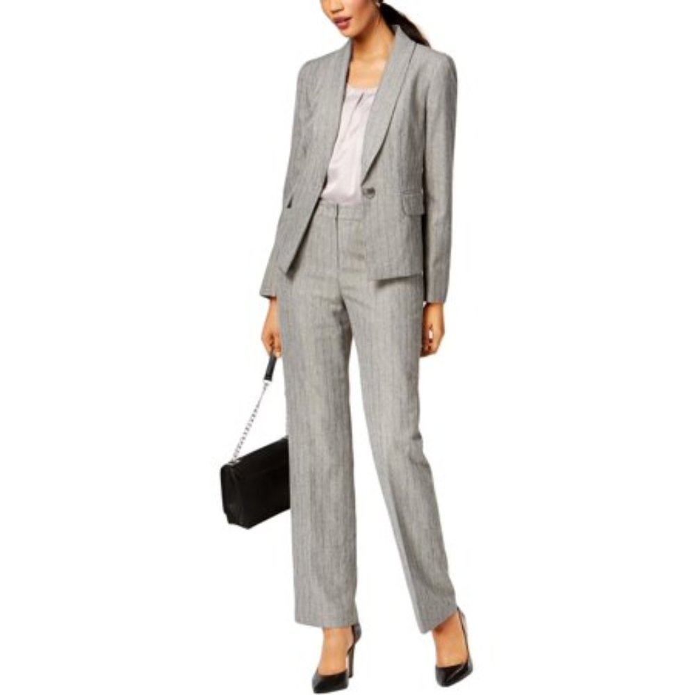 Talbots Stretch Pin Stripe Pants
